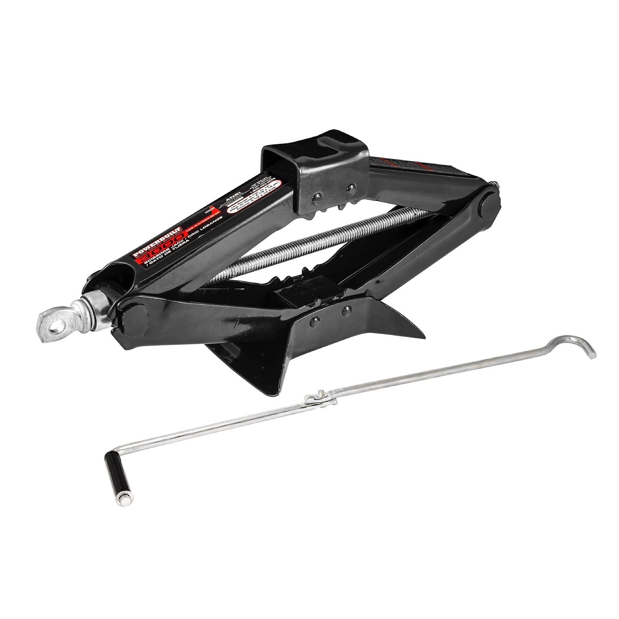 Powerbuilt 1.5-Ton Scissor Jack, Model# 640819